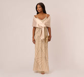 Charmuese Wrap In Champagne