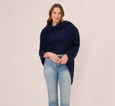 CLASSIC S'HUG® WITH TUNNEL SLEEVES IN NAVY
