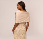 Charmuese Wrap In Champagne 5