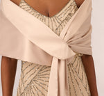 Charmuese Wrap In Champagne 3