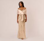 Charmuese Wrap In Champagne 1