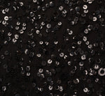 Scoop Back Sequin Gown In Black 7