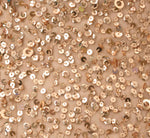 Scoop Back Sequin Gown In Champagne Gold 6