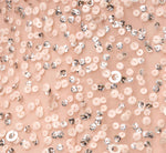 Scoop Back Sequin Gown In Blush 6