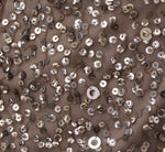 Scoop Back Sequin Gown In Lead 6