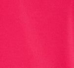 Double Flutter Sleeve Top With Pleated Details In Pink Cherry 7