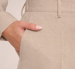 Wide Leg Utility Pants With Pockets In Flax 4