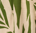 Sleeveless Palm Leaf Wide Leg Jumpsuit In Green Ivory 7