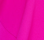 Stretch Crepe Strapless Column Gown With Ruffle Details In Pink Flame 6