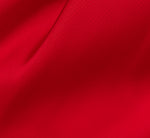One Shoulder Satin Bow Cocktail Dress In Hot Pepper 7
