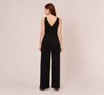 Sleeveless Tailored Jumpsuit With Wide Leg In Black 5