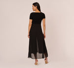Cropped Jumpsuit With Pintuck Bodice In Black 5