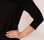 Plus Size Signature Blouson Jumpsuit In Black 3
