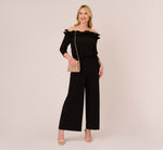 Plus Size Signature Blouson Jumpsuit In Black 1