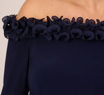Plus Size Signature Blouson Jumpsuit In Navy 4