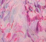 Plus Size Floral-Printed Chiffon Short Dress In Pink Multi 6