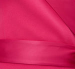 Crepe Tuxedo Short Faux Wrap Dress In Cabaret Pink 6
