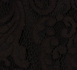 Plus Size One Shoulder Crepe Jumpsuit With Lace Ruffle Details In Black 6