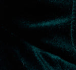 Velvet Sheath Dress With Tiered Three Quarter Sleeves In Hunter 6