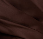 Plus Size Satin Crepe Three Quarter Sleeve Jumpsuit With Buckle Waist In Dark Brown 6