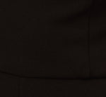 Knit Crepe Wide Leg Jumpsuit With Cutout Accent In Black 6